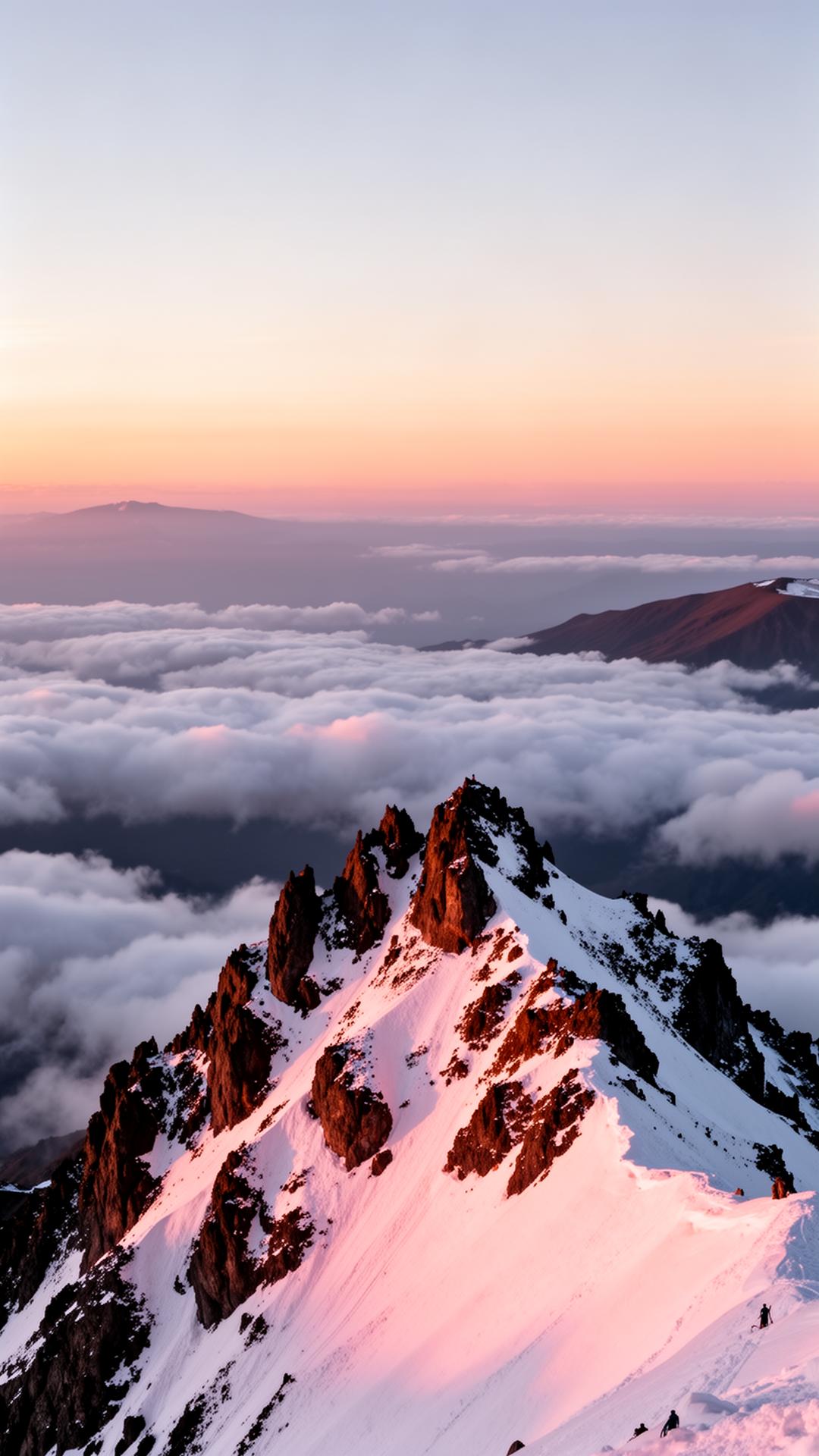 Mount Kenya at dawn